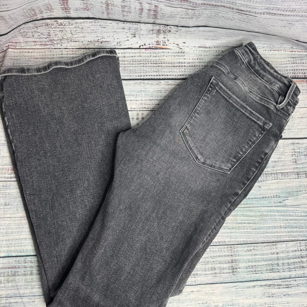 FRAME Le One Flare Jeans Gray Stretch Denim Women’s Size 2 - Picture 7 of 7